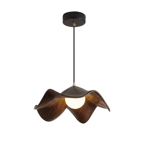 Pendant Light with Lotus Resin Shade