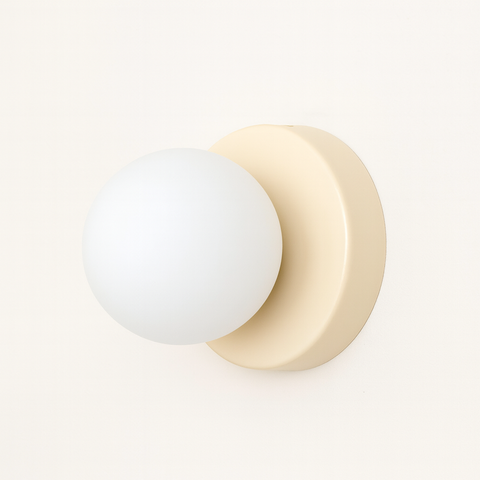 Scandinavian Glass Globe Wall Light for Modern Ambient Lighting