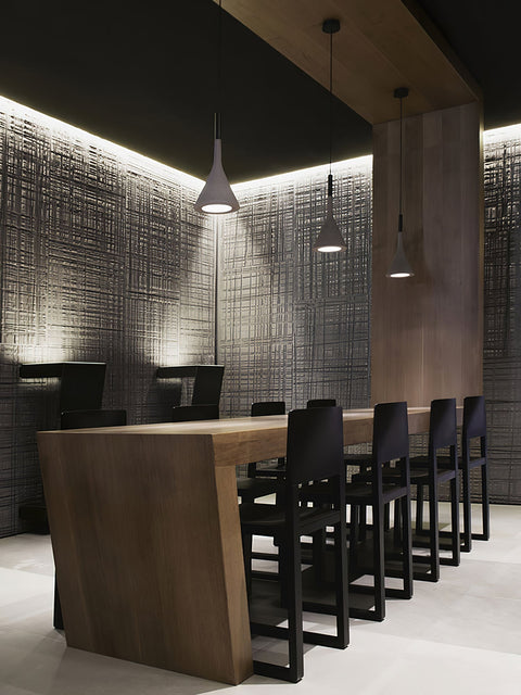 Concrete Cone Pendant Light for Kitchen Island and Dining Lighting