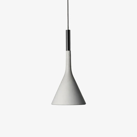 Concrete Cone Pendant Light for Kitchen Island and Dining Lighting