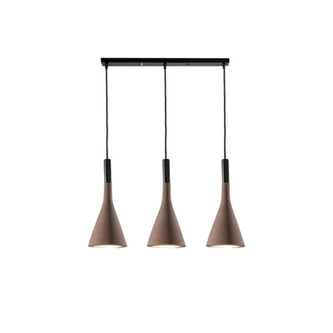 Concrete Cone Pendant Light for Kitchen Island and Dining Lighting