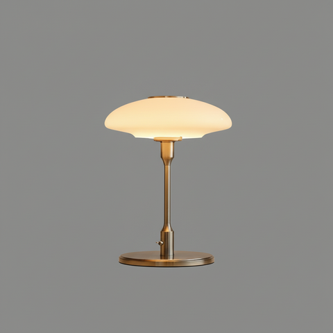 Metal and Glass LED Table Lamp