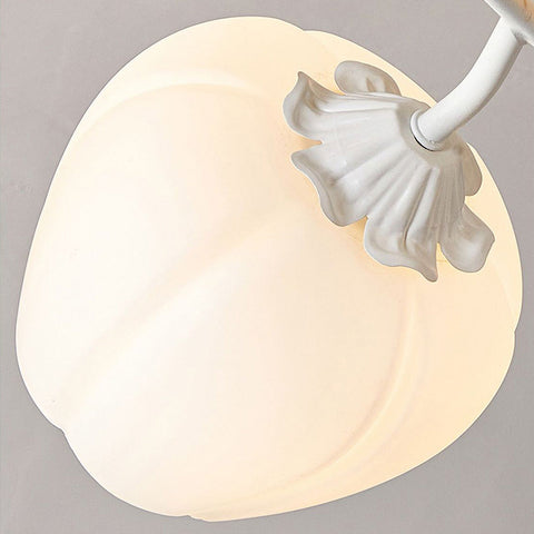 Glass Flower Ceiling Light with Petal Shade
