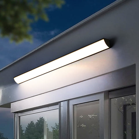 Modern Outdoor LED Wall Light with Weather-Resistant Aluminum Design