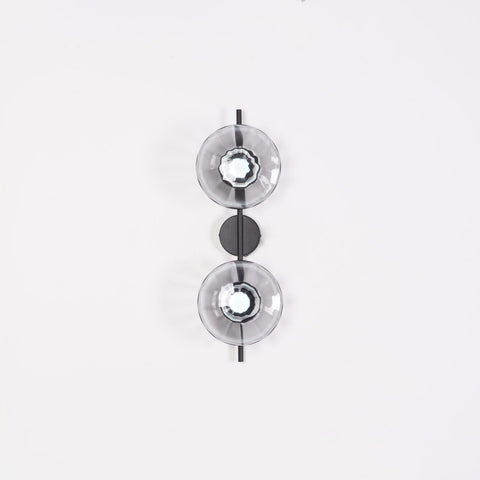 Wall Light with Round Glass Shade