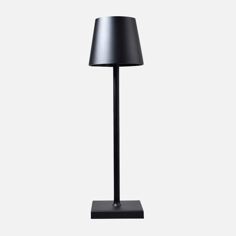 Cordless LED Table Lamp with Touch Dimming and Aluminum Alloy Body