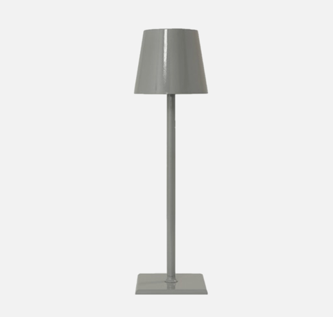 Cordless LED Table Lamp with Touch Dimming and Aluminum Alloy Body