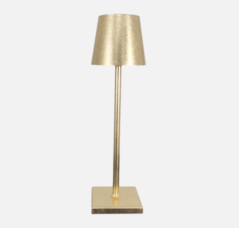 Cordless LED Table Lamp with Touch Dimming and Aluminum Alloy Body