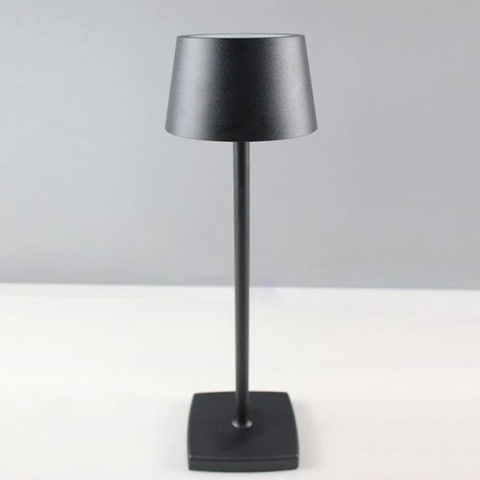 Cordless LED Table Lamp with Touch Dimming and Aluminum Alloy Body
