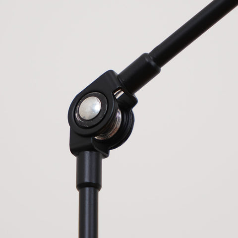 Adjustable LED Floor Lamp with Slim Metal Profile
