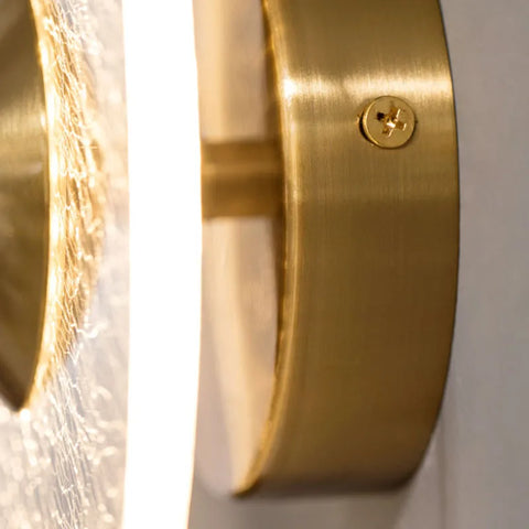 Decorative Indoor Wall Light with Sculptural Form