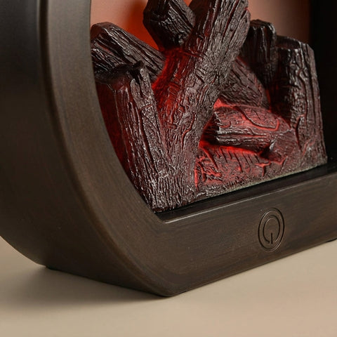 Flame-Effect Table Lamp for Decorative Ambient Lighting