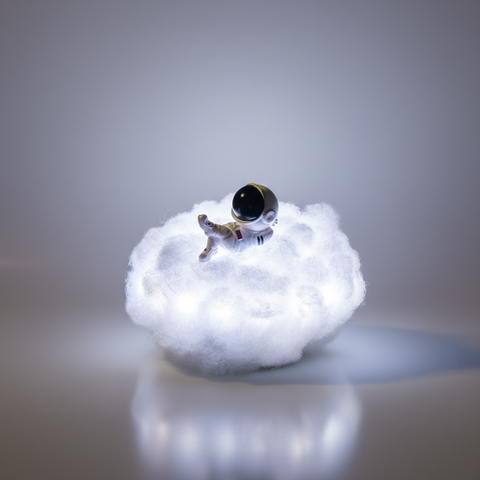 Cloud LED Night Light with Remote Color Control