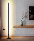 Slim LED Floor Lamp with Remote Dimming — product view
