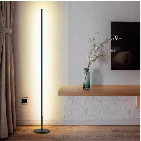 Slim LED Floor Lamp with Remote Dimming — product view