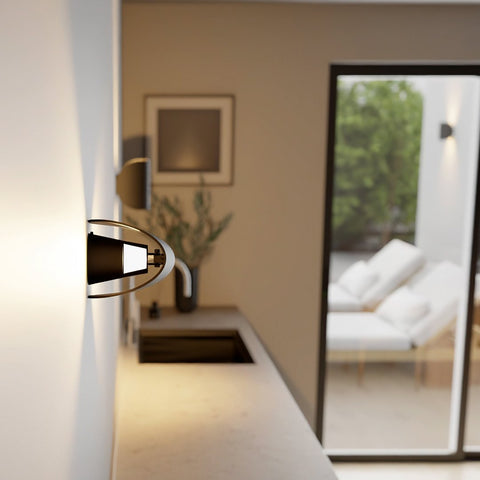 Adjustable Aluminum LED Wall Light for Indoor and Outdoor Lighting