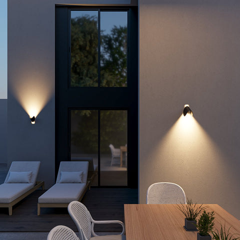 Adjustable Aluminum LED Wall Light for Indoor and Outdoor Lighting