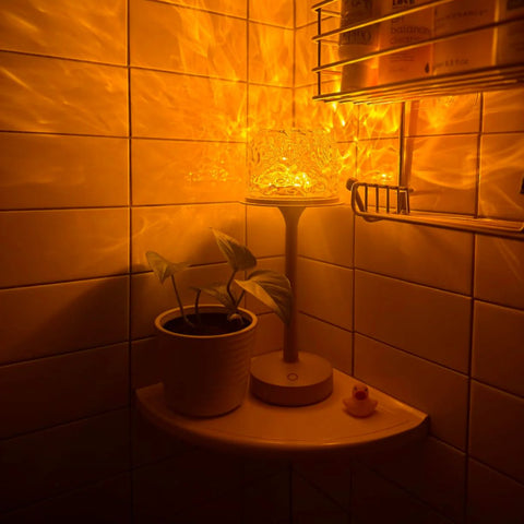 Rechargeable Ambient Projection Table Lamp