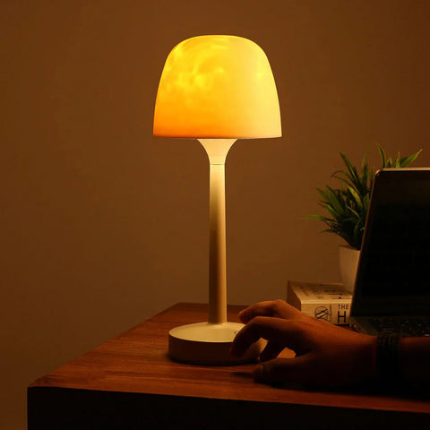 Rechargeable Ambient Projection Table Lamp