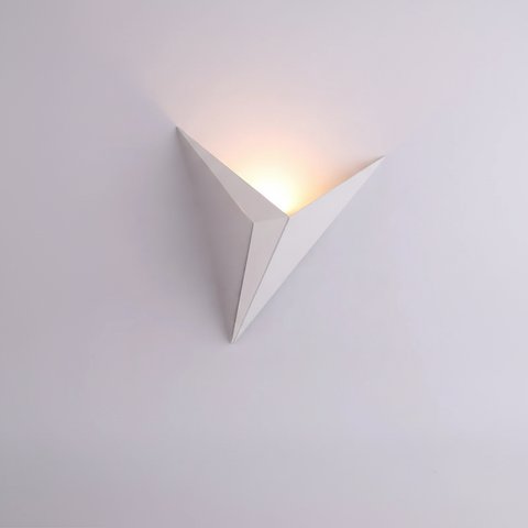 Triangle LED Wall Sconce with Warm or Cool Light