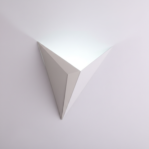 Triangle LED Wall Sconce with Warm or Cool Light