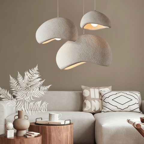 Modern Textured Dome Pendant Light with Adjustable Suspension for Contemporary Interiors