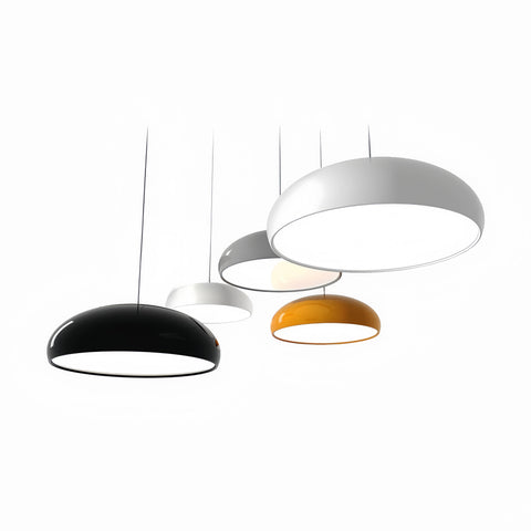 Pendant Light with Metal Dome Shade
