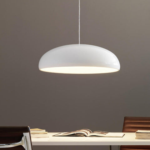 Pendant Light with Metal Dome Shade