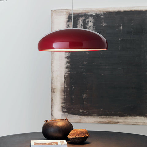 Pendant Light with Metal Dome Shade