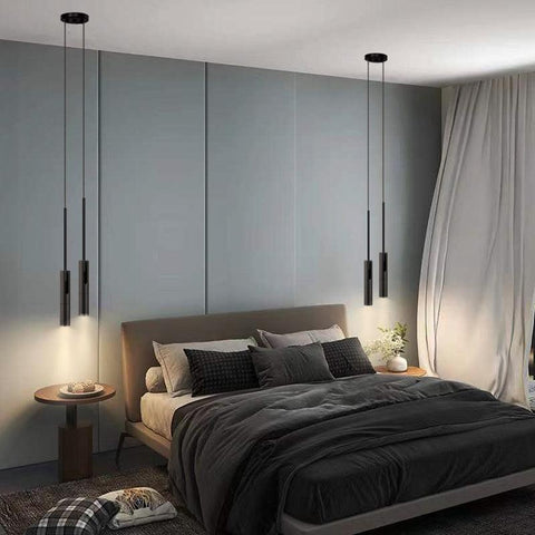 Pendant Light with Adjustable Metal Spotlight