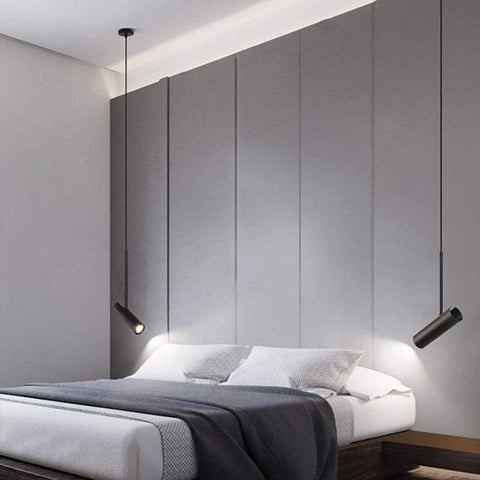 Pendant Light with Adjustable Metal Spotlight