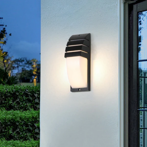 Outdoor Wall Light with Motion Sensor