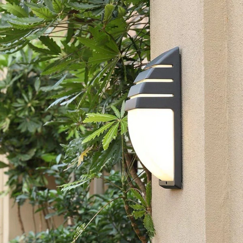 Outdoor Wall Light with Motion Sensor