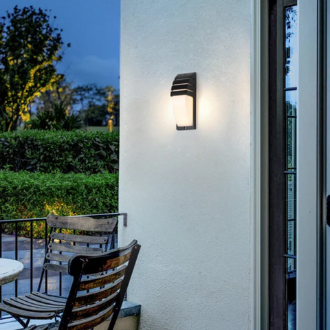 Outdoor Wall Light with Motion Sensor