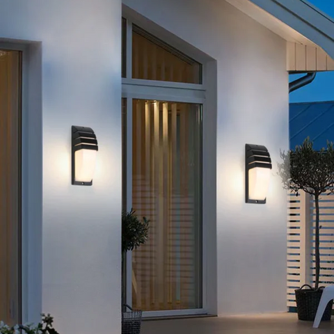 Outdoor Wall Light with Motion Sensor