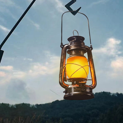 Table Lamp with Portable LED Lantern Design
