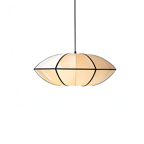 Pendant Light with Silk Veil Shade