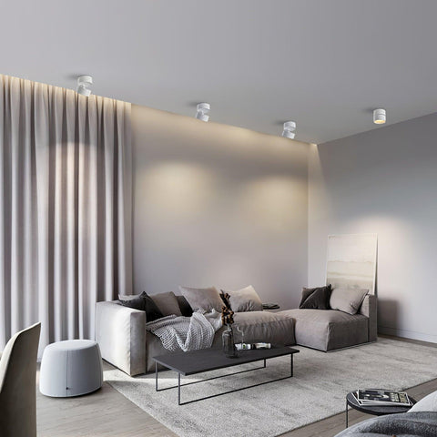 Adjustable Aluminum LED Ceiling Spotlight for Modern Accent Lighting