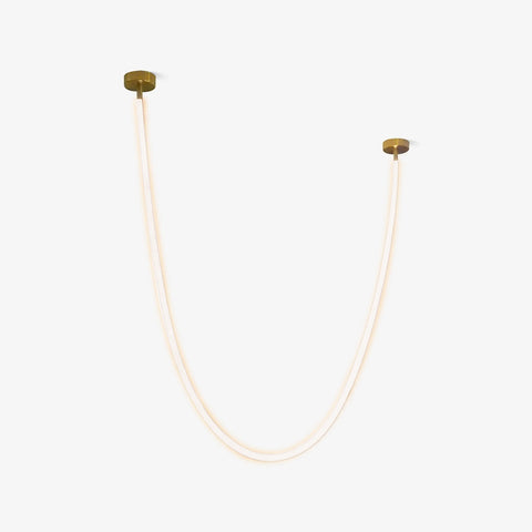 Flexible Curved LED Pendant Light for Commercial and Large Interiors
