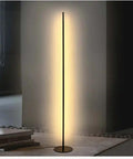 Slim LED Floor Lamp with Remote Dimming — product view