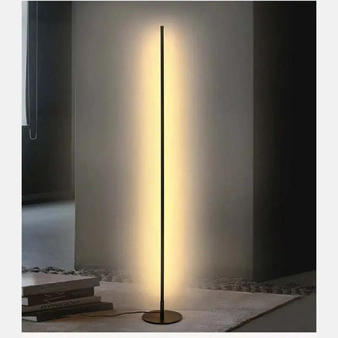 Slim LED Floor Lamp with Remote Dimming — product view