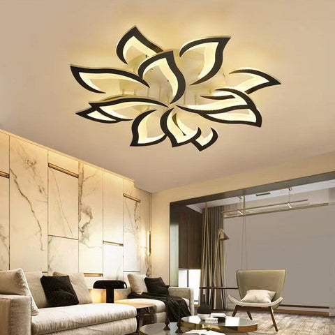 Floral LED Flush Mount Ceiling Light