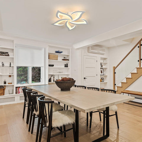 Floral LED Flush Mount Ceiling Light