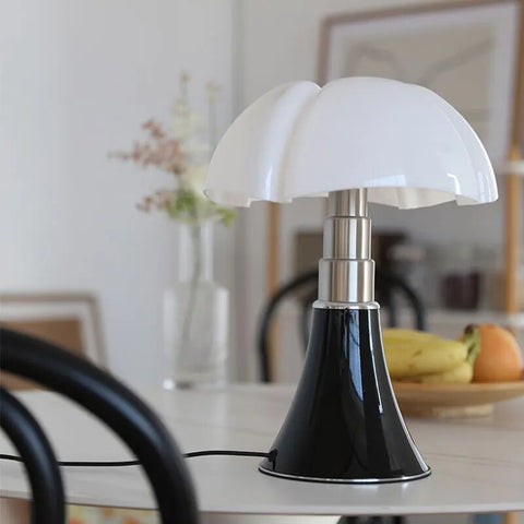 Flower LED Table Lamp with Touch Dimming and Adjustable Height