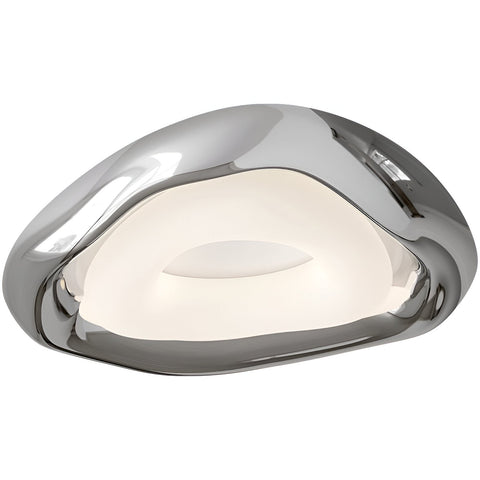 Ceiling Light with Sculptural Bauhaus Form and Integrated LED