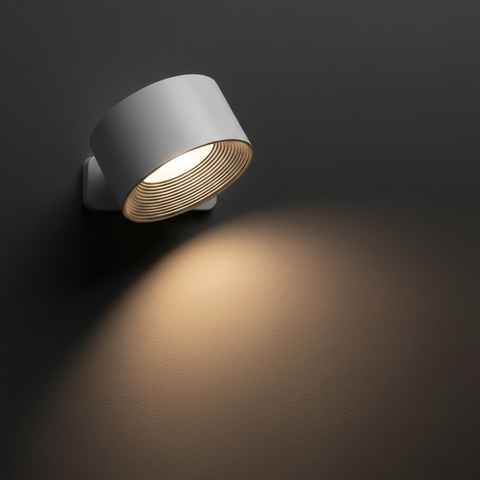 Rechargeable 360° Adjustable LED Wall Light with USB Charging