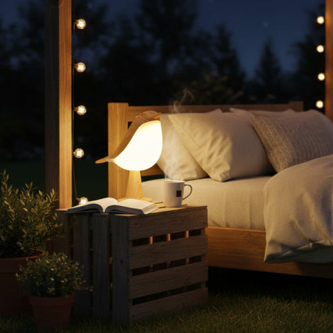 Bird LED Touch Table Lamp