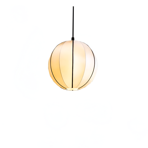 Pendant Light with Silk Veil Shade