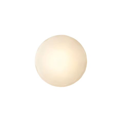 Wall Light with Round Glass Shade