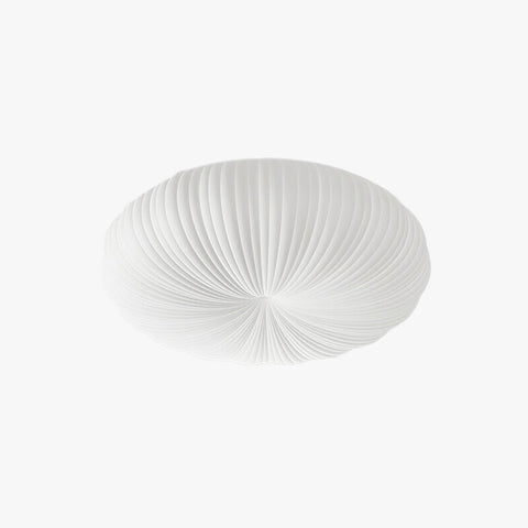 Pleated Dome LED Ceiling Light for Bedrooms, Dining Rooms, and Halls